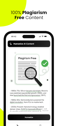 Zerogpt app - Humanize AI Text Screenshot 2 - AppWisp.com