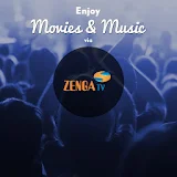 musicTV moviesTV - Zenga TV icon