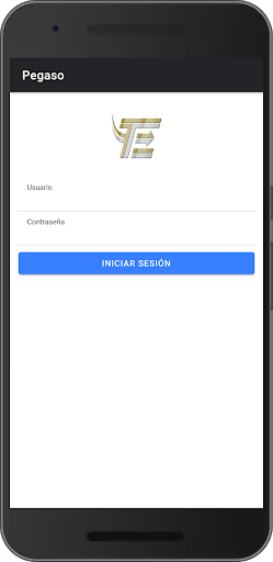 Android application Pegaso Staging screenshort