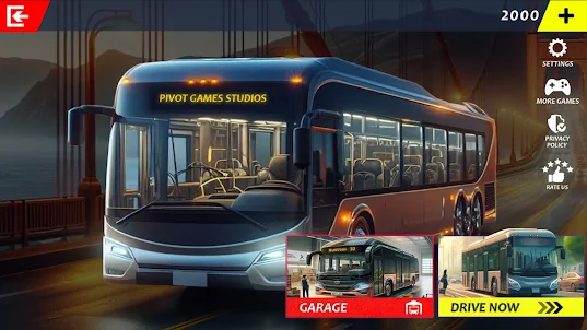 Busspiele: Real Bus Simulator