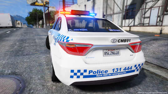 City Police Car Drive 3d Game