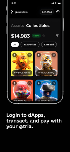 Tria Wallet Screen 2