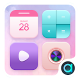 Pink Coco Theme-ABC launcher icon