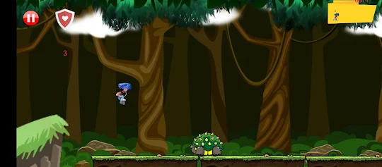 Sonic the Boy Jungle Runner