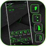 Cover Image of Скачать Green Black Theme For Launcher 1.0.0 APK