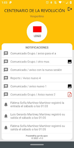 SInOutt Tutores Screen 2