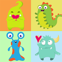 Funny Monsters Memory Game