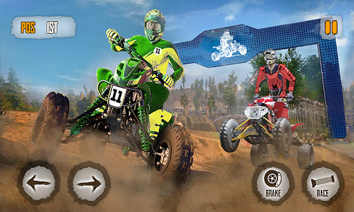 Offroad ATV Race- Bike Race 3D Screen 3