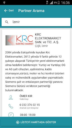 Siemens DiGi Partner Screen 3