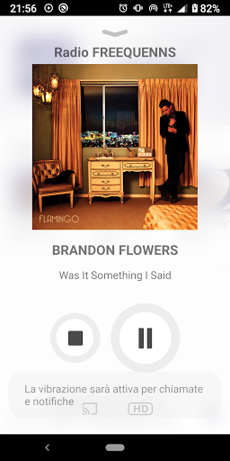 Radio FREEQUENNS Screen 3