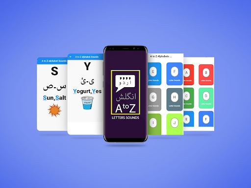 Android application A to Z Alphabets Sounds(Urdu) screenshort