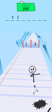 #4. Hangman Run (Android) By: Yayy