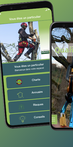 Android application Qualiarbre screenshort