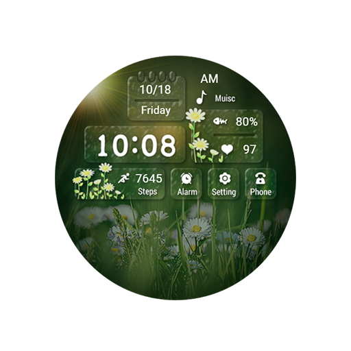 Summer Scene For Wear OS logo