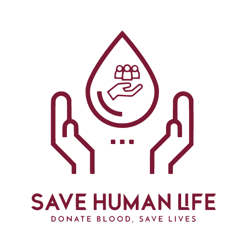 Save Human Life Blood Donation logo