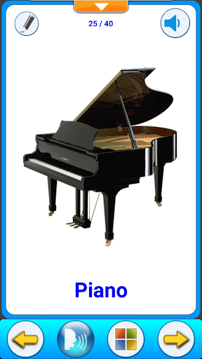 Musical Instruments Sounds Screen 2