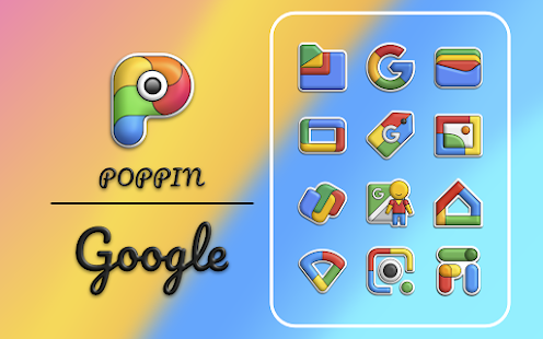 Poppin icon pack Screenshot