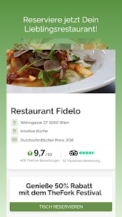 TheFork – Restaurant-Suche Screenshot