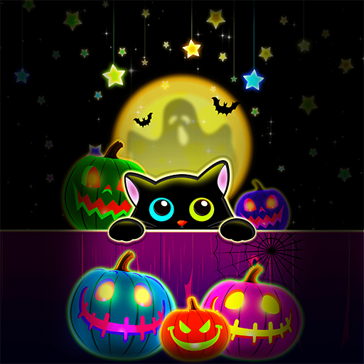 Halloween Black Cat- Wallpaper logo