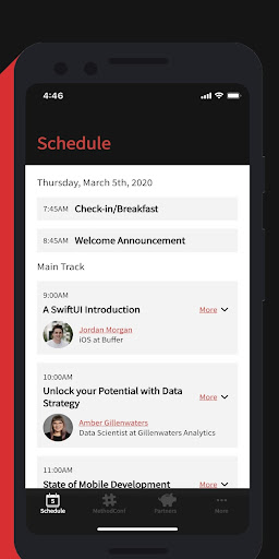 Method Conf Screen 2