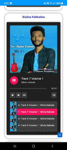 Oromo Gospel Songs Screen 2