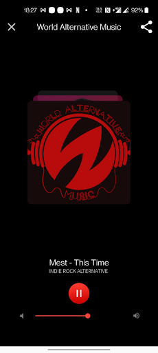 Android application WORLD ALTERNATIVE MUSIC screenshort