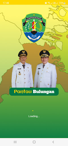 Android application Pantau Bulungan screenshort