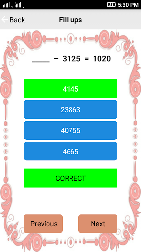 3rd Grade Math Screen 3
