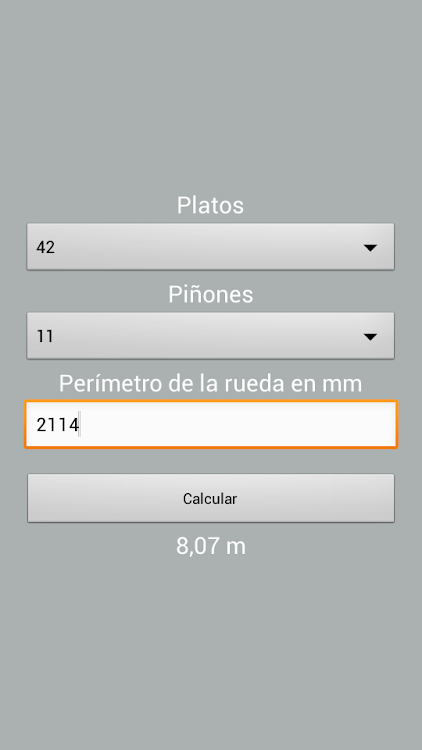 Bike Gear Calculator - 2.0.0 - (Android)