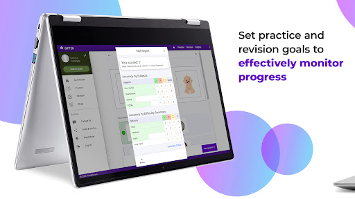 Screenshot of CogAT Test Prep App by Gifted