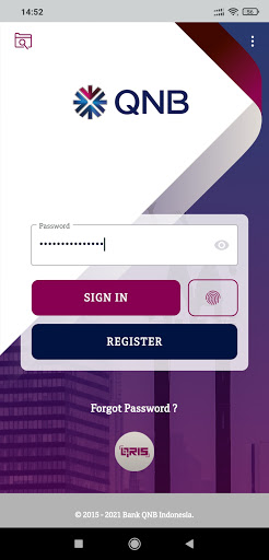 QNB Indonesia Mobile Banking Screen 2