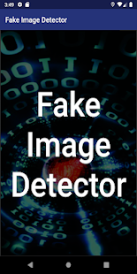 Fake Image Detector Capture d'écran