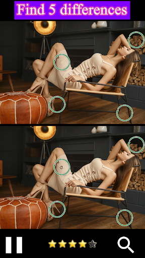 Android application Spot Beauty Differences Puzzle screenshort