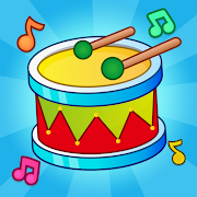 Piano and Drum Instruments app icon