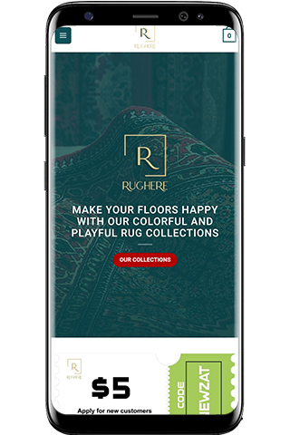 Android application Rughere screenshort
