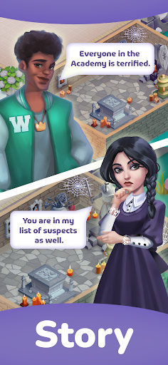 Weekday Merge — Mystery Story screenshots 1
