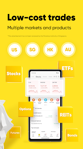 Tiger Trade: Invest globally Screen 2