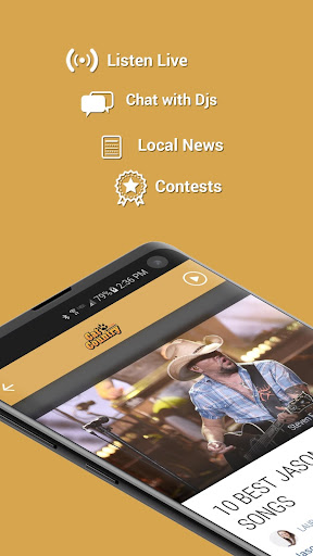 Android application Cat Country 107.3 WPUR screenshort