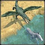 Flying Wild Crocodile Attack icon