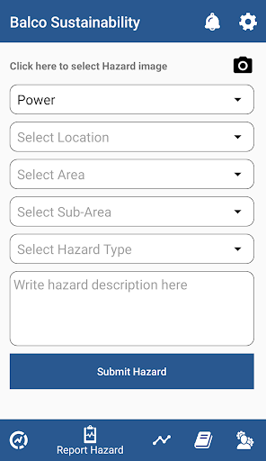 Balco Sustainability App Screen 3