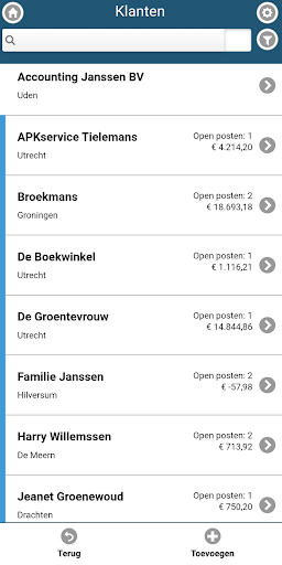 ERAY Administratie en Advies Screen 3