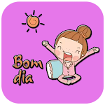 Cover Image of Download Bom Dia Stickers  APK