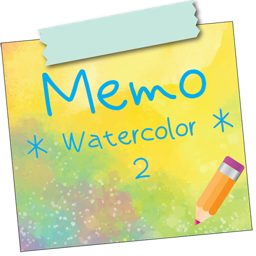 Sticky Memo *Watercolor* 2 3.0.1 Icon