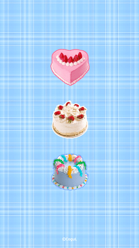Android application 카카오톡 테마 - 체크톡_케이크 블루 screenshort