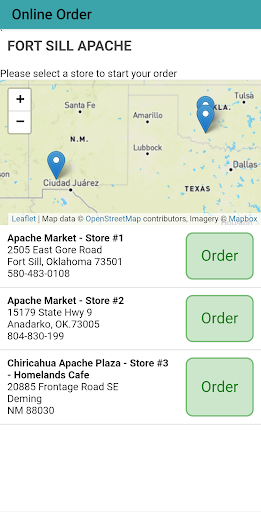 Fort Sill Apache Rewards Screen 2