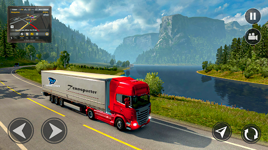 American Truck Driving Games