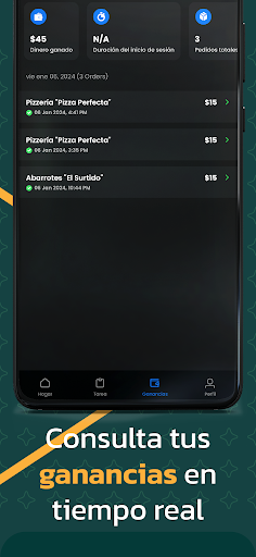 iDeli Repartidor Screen 3