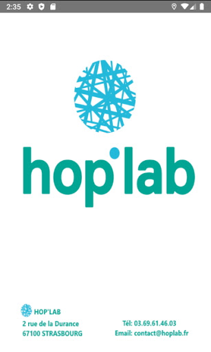 Android application HOPLAB screenshort