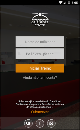Android application Gaia Sport Center - OVG screenshort
