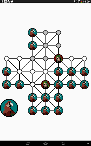 Fox and Geese - Board Game